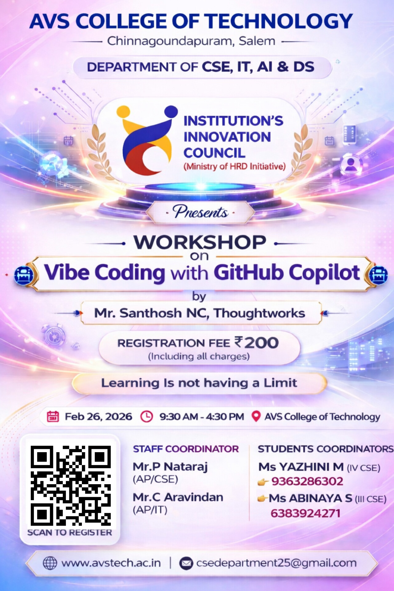 Workshop Poster